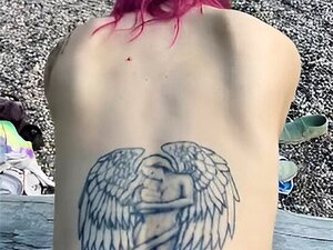 POV onlyfans milf follada en la playa durante el atardecer