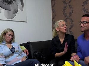 Rubia Checa MILF en Intercambio Salvaje Parte 1