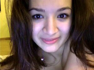 Linda de cámara peluda