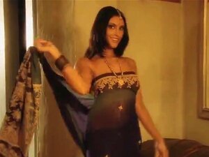 Hawt y baile erótico del Tawaif, indio agradable haciendo un baile