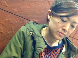 Fumadora japonesa madura