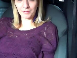 Amateur alemana follada en el coche