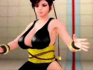 Zorra animada chupa polla negra