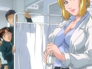 Bebé hentai monta una polla dura