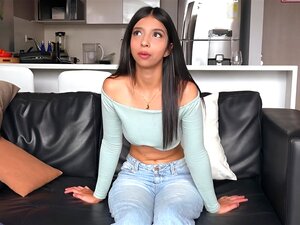 Colombiana latina cutie falso casting de mierda
