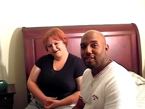 Maabeth (BBW pelirroja) y un tipo negro