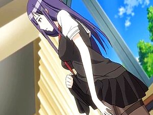 Chica hentai trabaja la polla y recibe una cogida en el coño