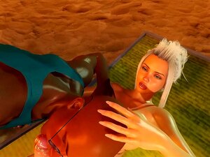 Futa Fantasías XI Animación 3D Porno