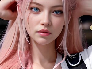 Oficial de Policía de Cabello Rosado Waifu Night Tokyo Date POV-Manga