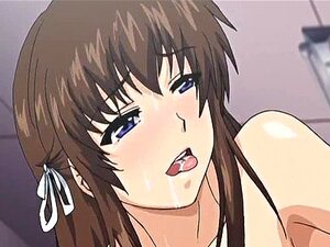 Hentai morena con grandes tetas se folla