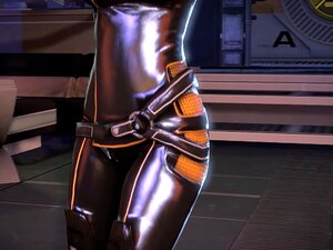 Mass Effect Futanari Anal Tease (3D Animated)